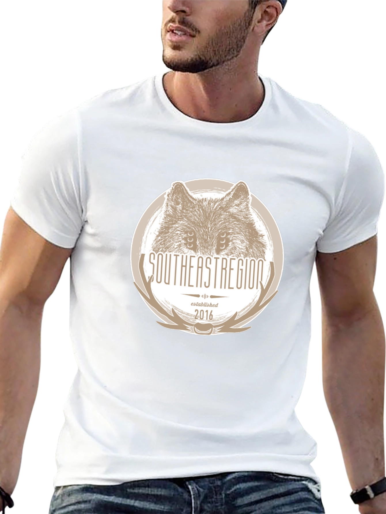 Southeast Region Wolf Graphic Tee - Black