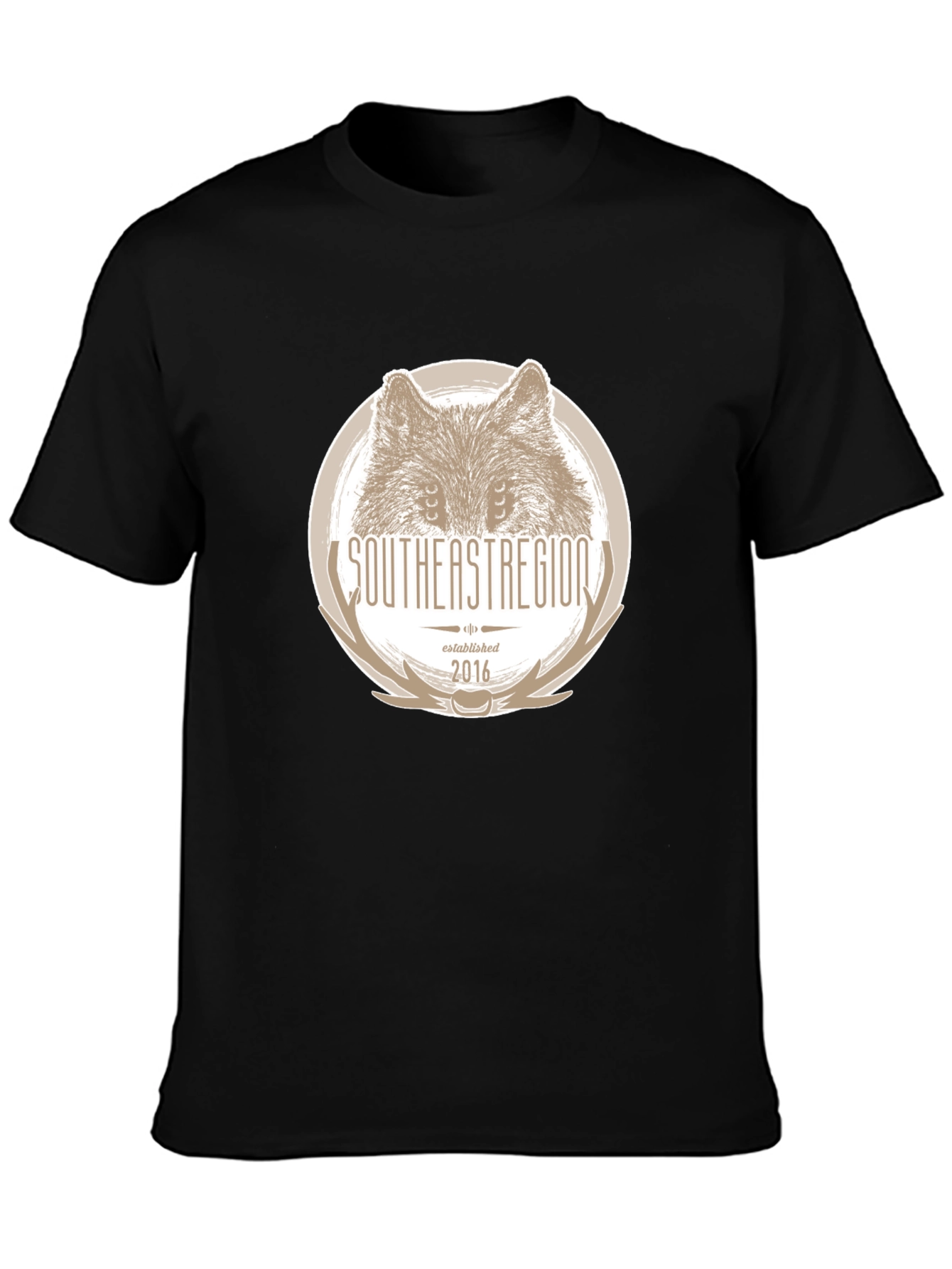 Southeast Region Wolf Graphic Tee - Black