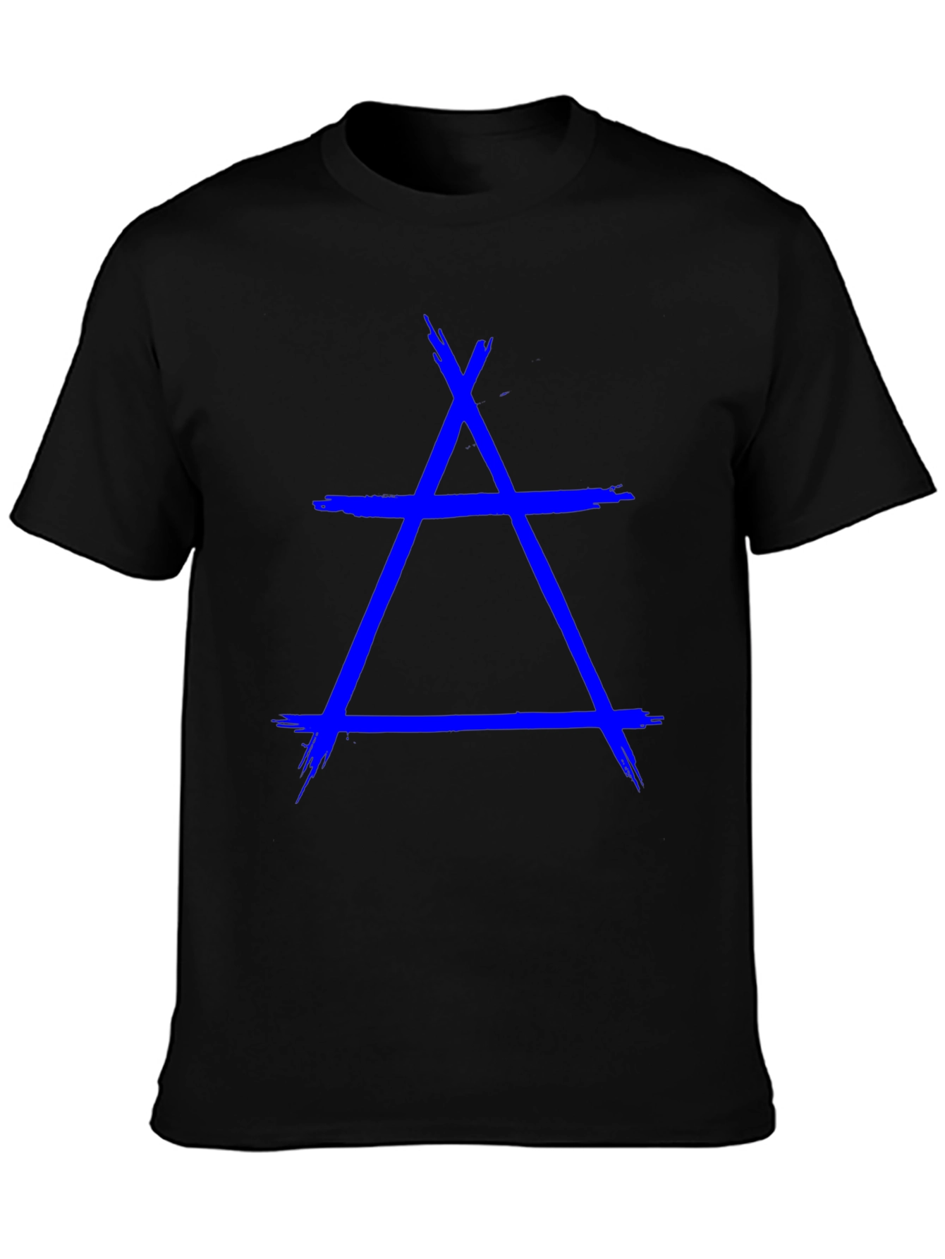 Geometric T-Shirt - Abstract Triangle Design