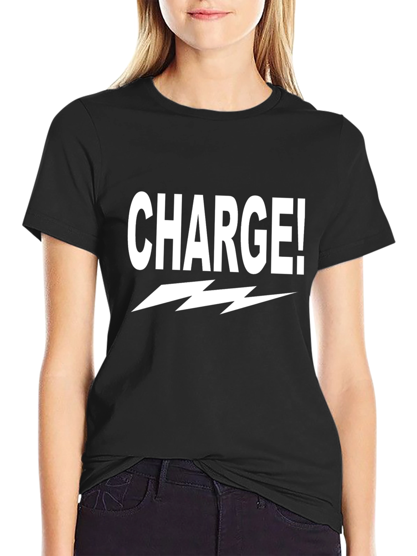 Charge Graphic Tee - Bold Statement T-Shirt