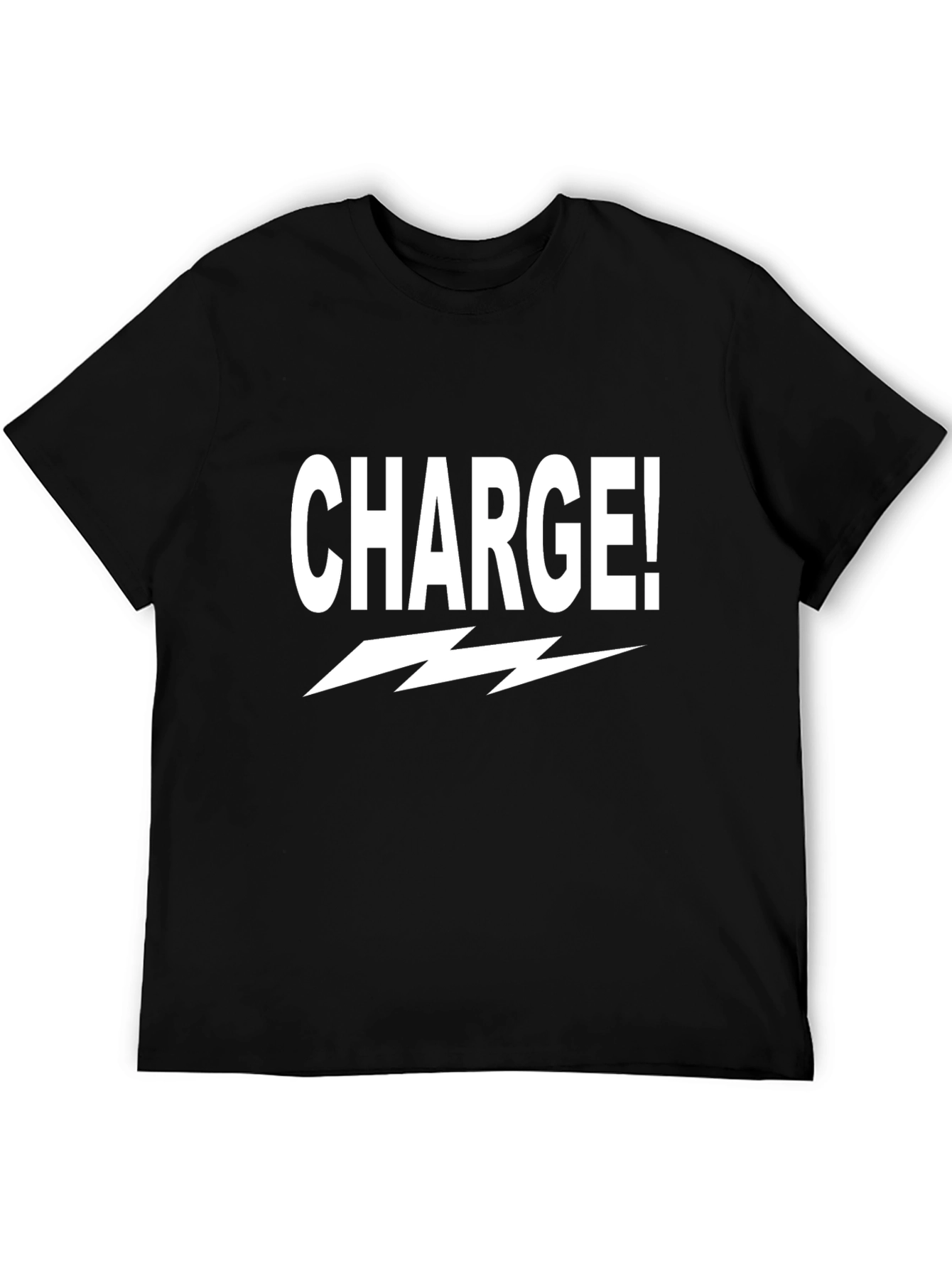 Charge Graphic Tee - Bold Statement T-Shirt