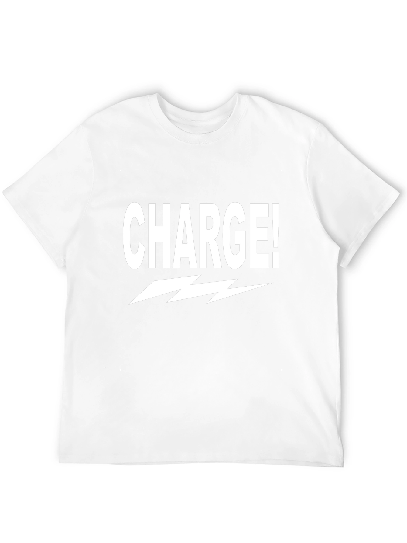 Charge Graphic Tee - Bold Statement T-Shirt