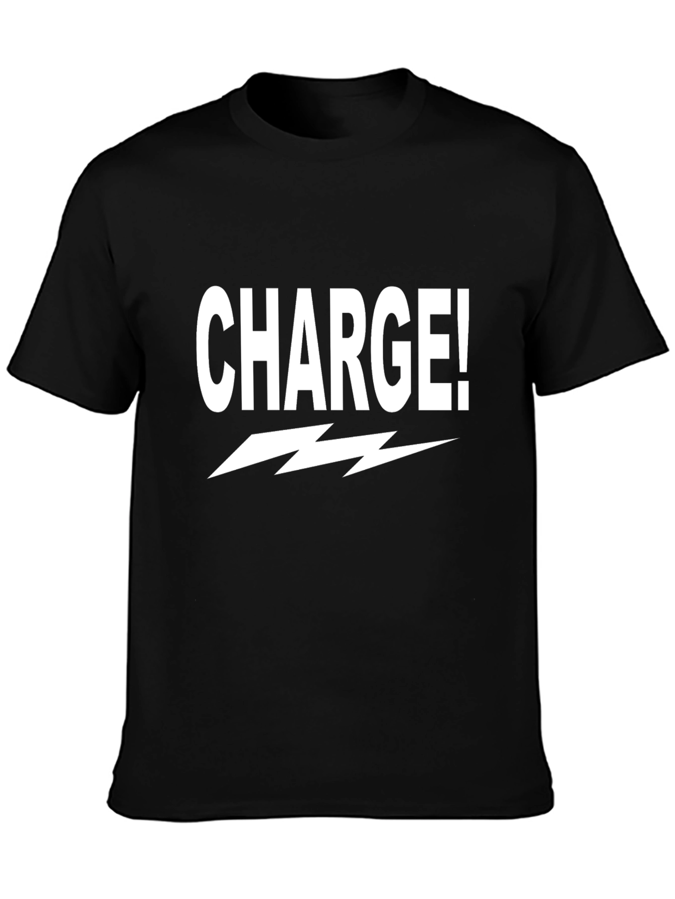 Charge Graphic Tee - Bold Statement T-Shirt