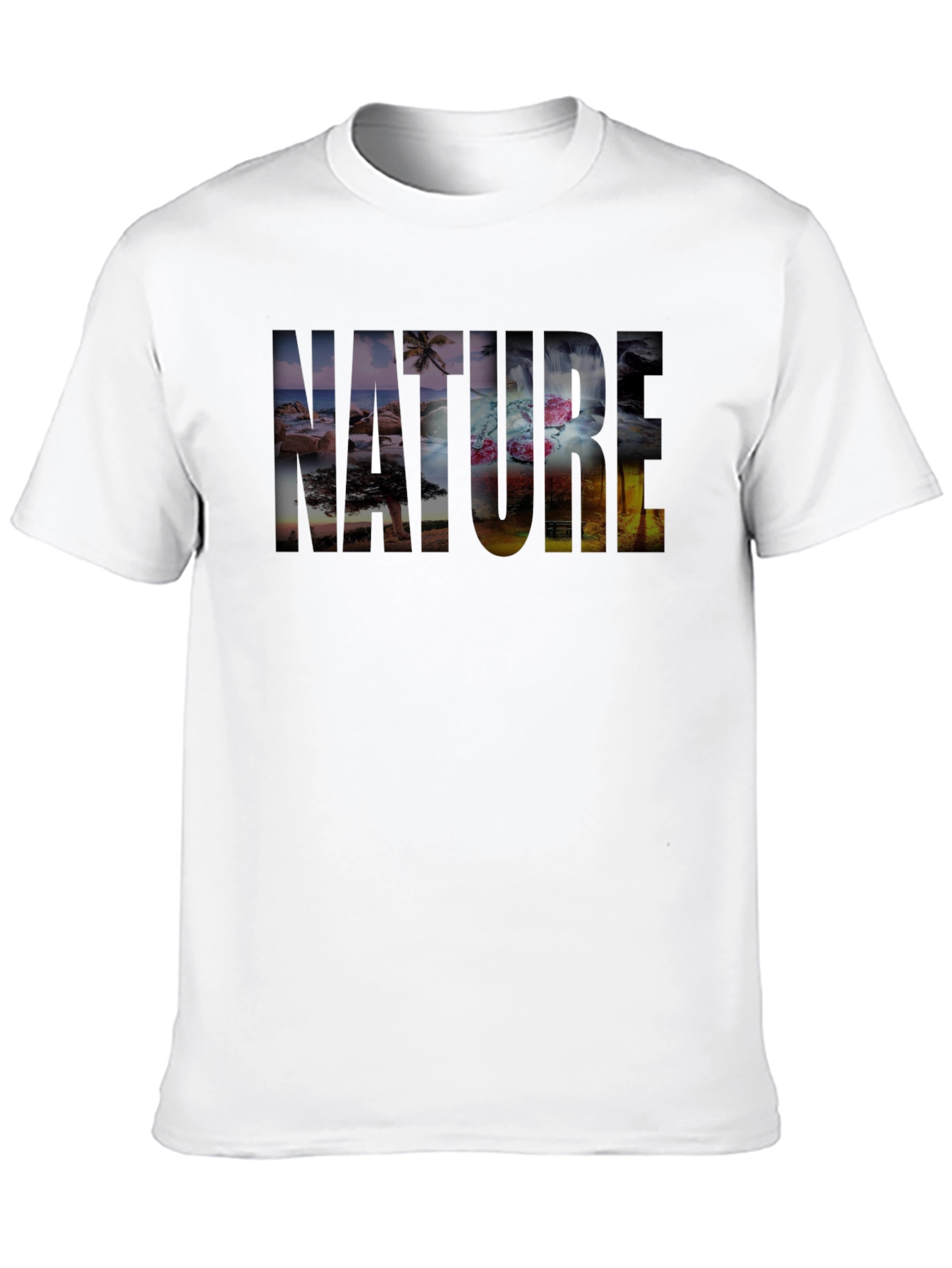 Nature T-Shirt - Black Graphic Tee