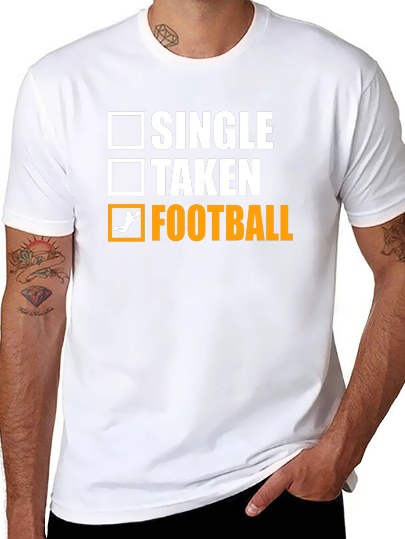 Single Taken Football T-Shirt