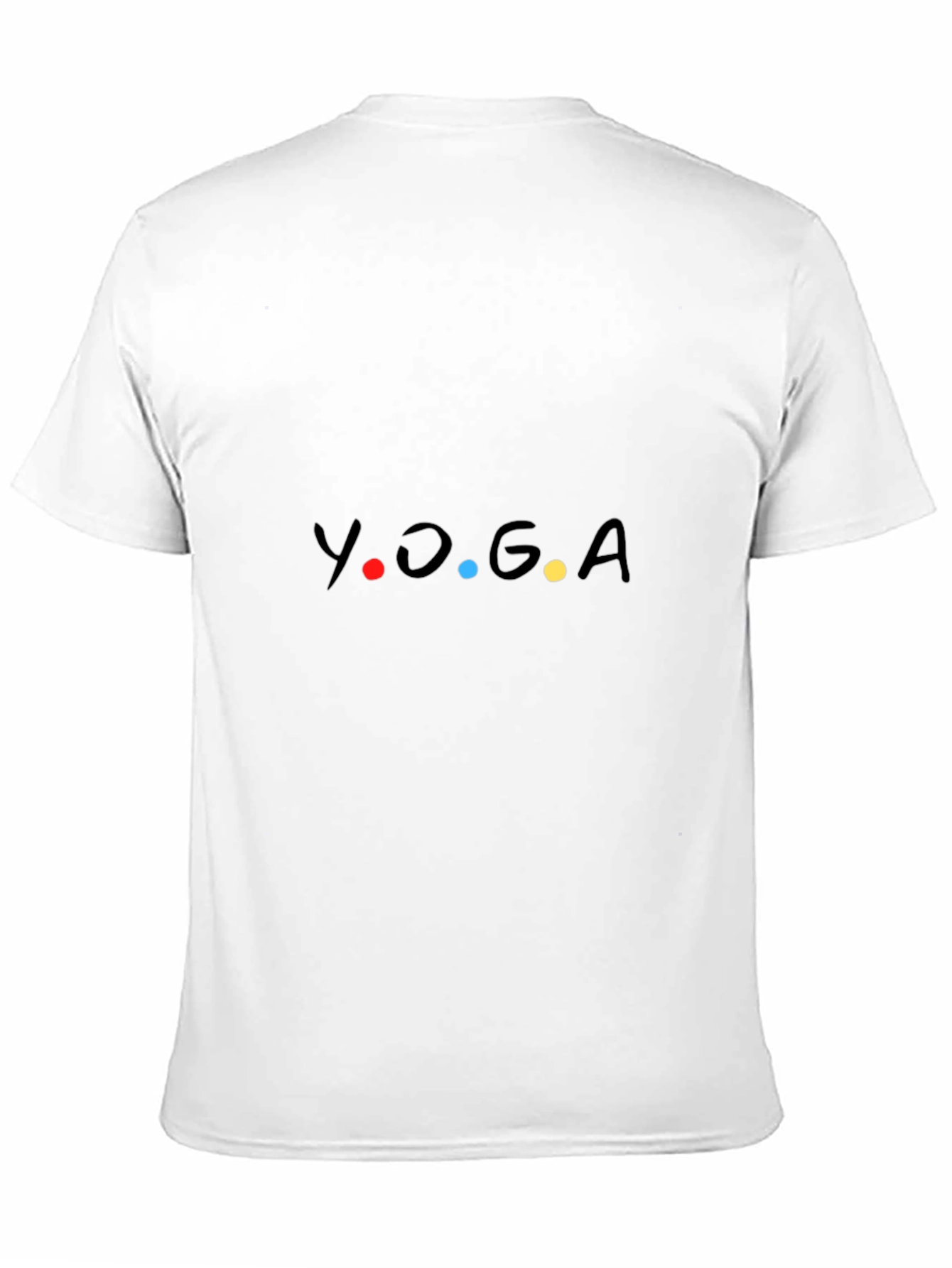 Yoga Friends Style Black T-Shirt