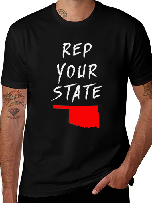 Rep Your State Oklahoma Graphic Tee
