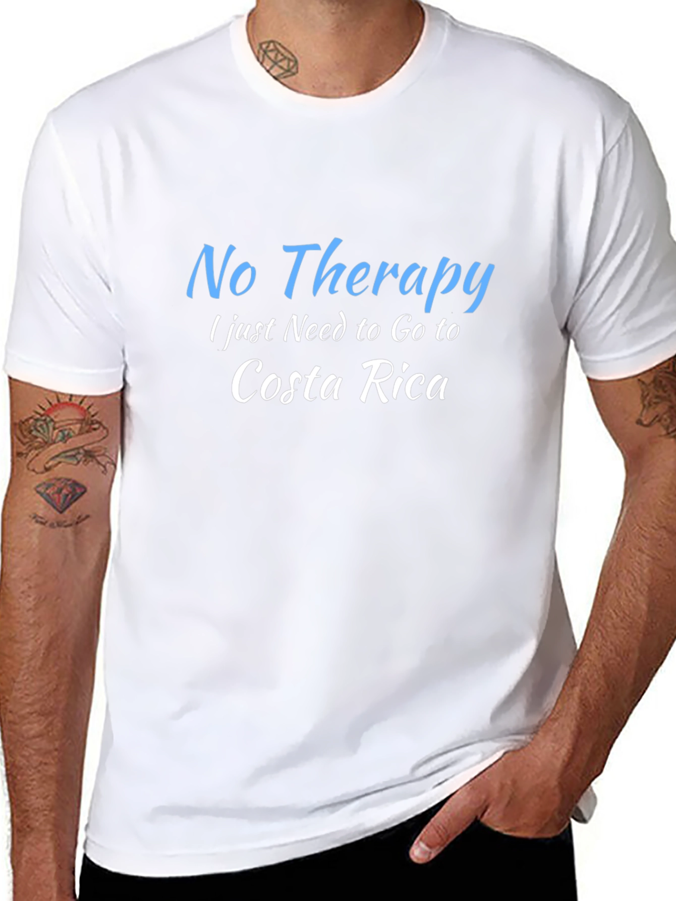 Costa Rica Therapy T-Shirt - Relax & Unwind