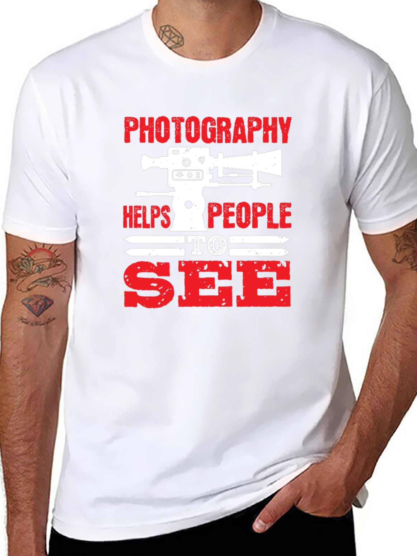 Photography Helps People to See T-Shirt