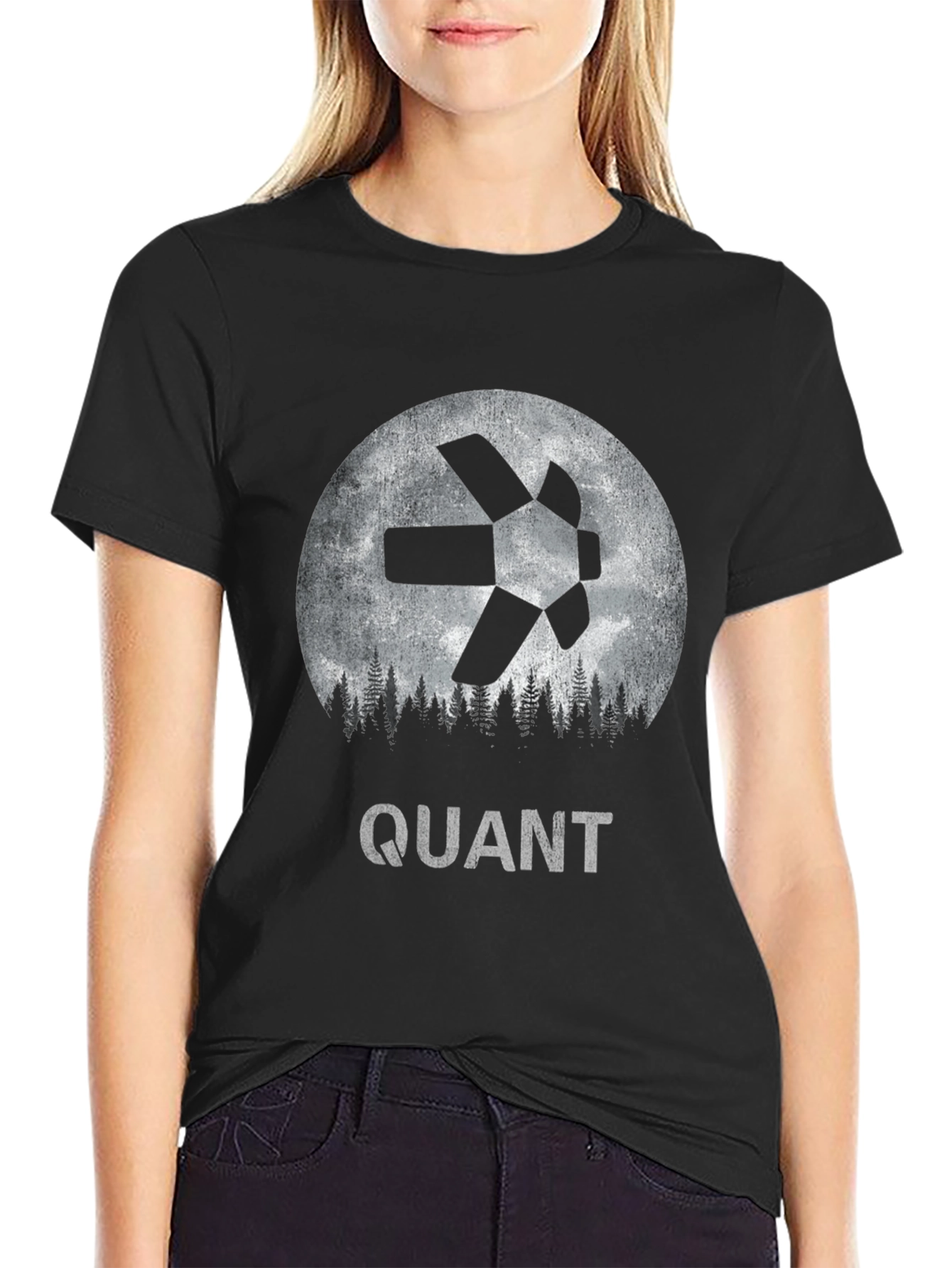 Quant Cryptocurrency Graphic T-Shirt