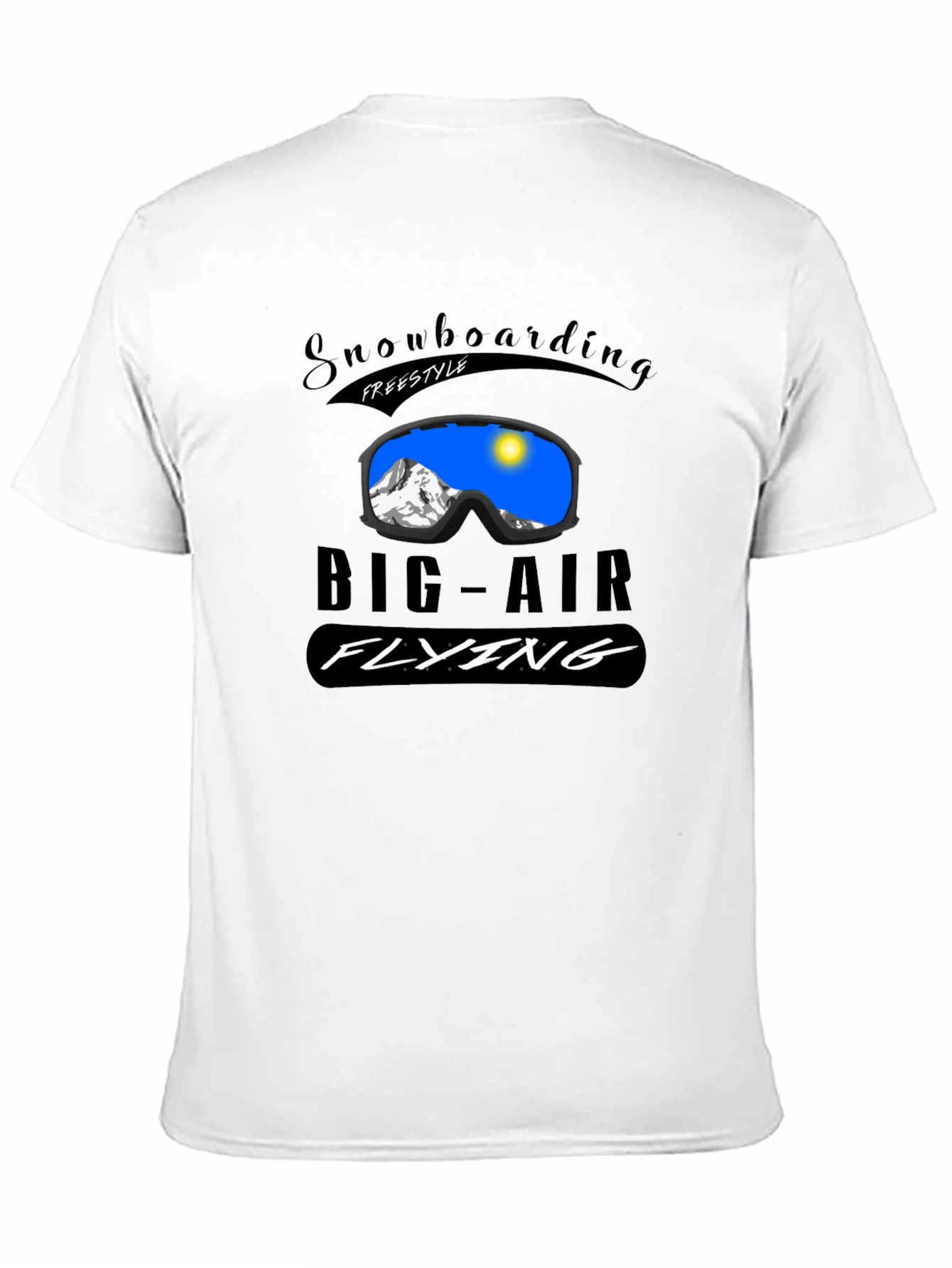 Snowboarding Freestyle Big Air Flying T-Shirt
