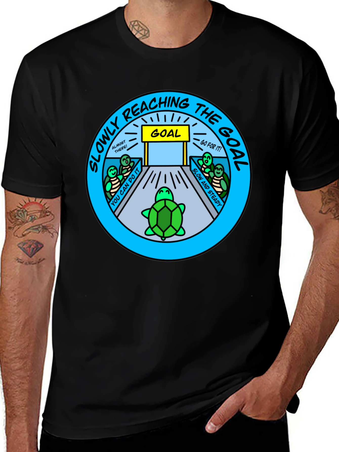 Goal Reaching Turtle T-Shirt