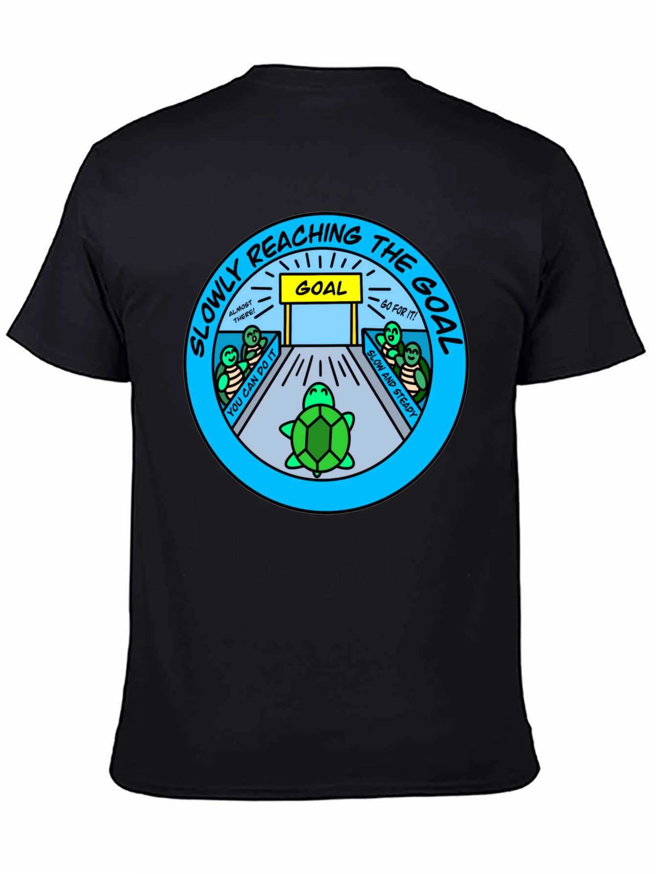 Goal Reaching Turtle T-Shirt