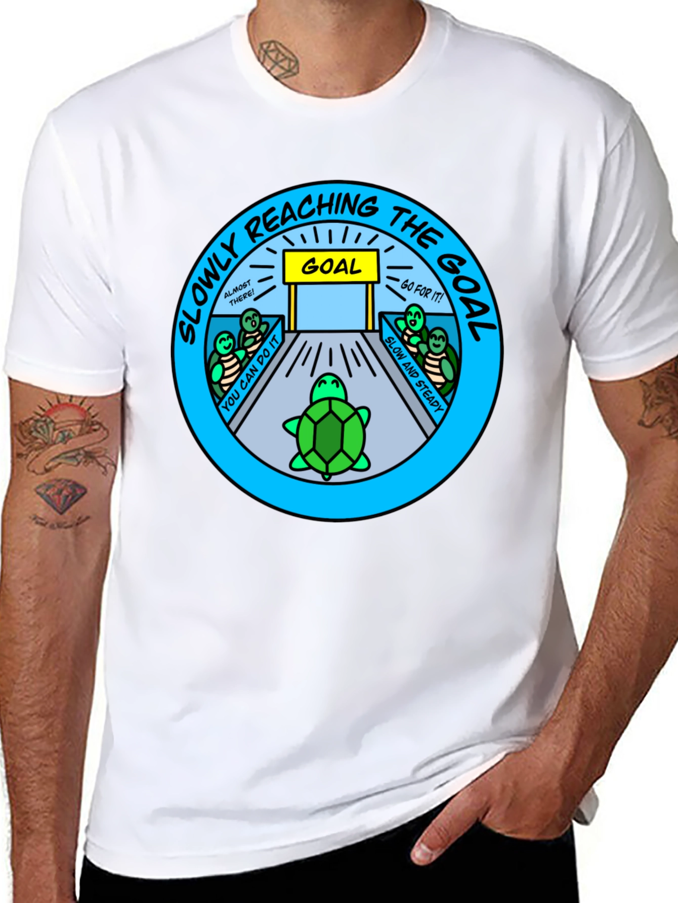 Goal Reaching Turtle T-Shirt