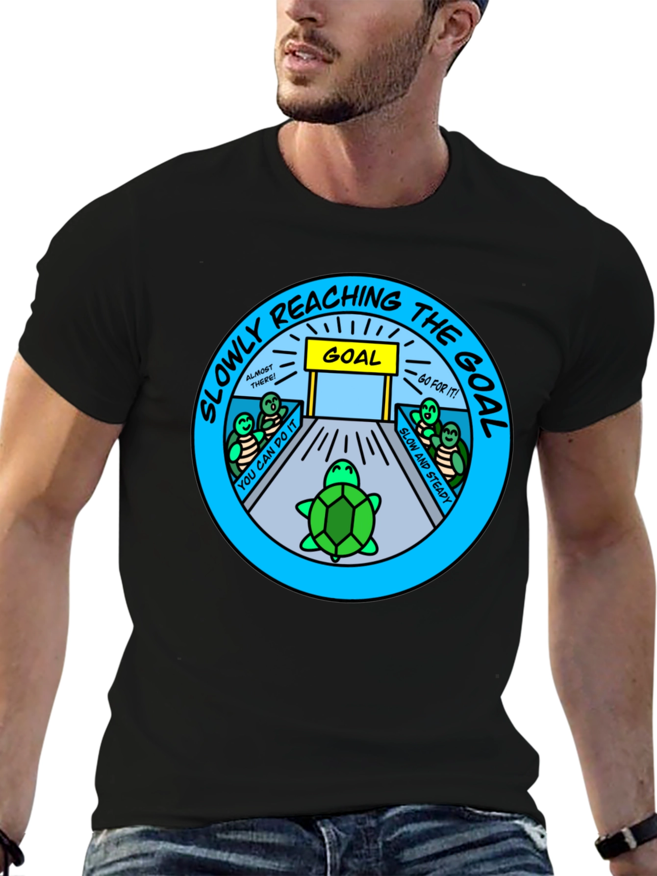 Goal Reaching Turtle T-Shirt