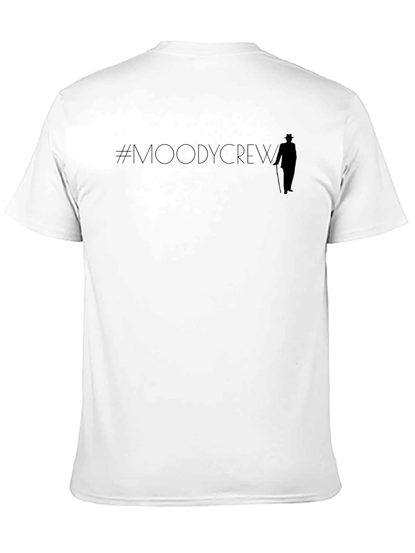 Moody Crew T-Shirt - Stylish Black Tee