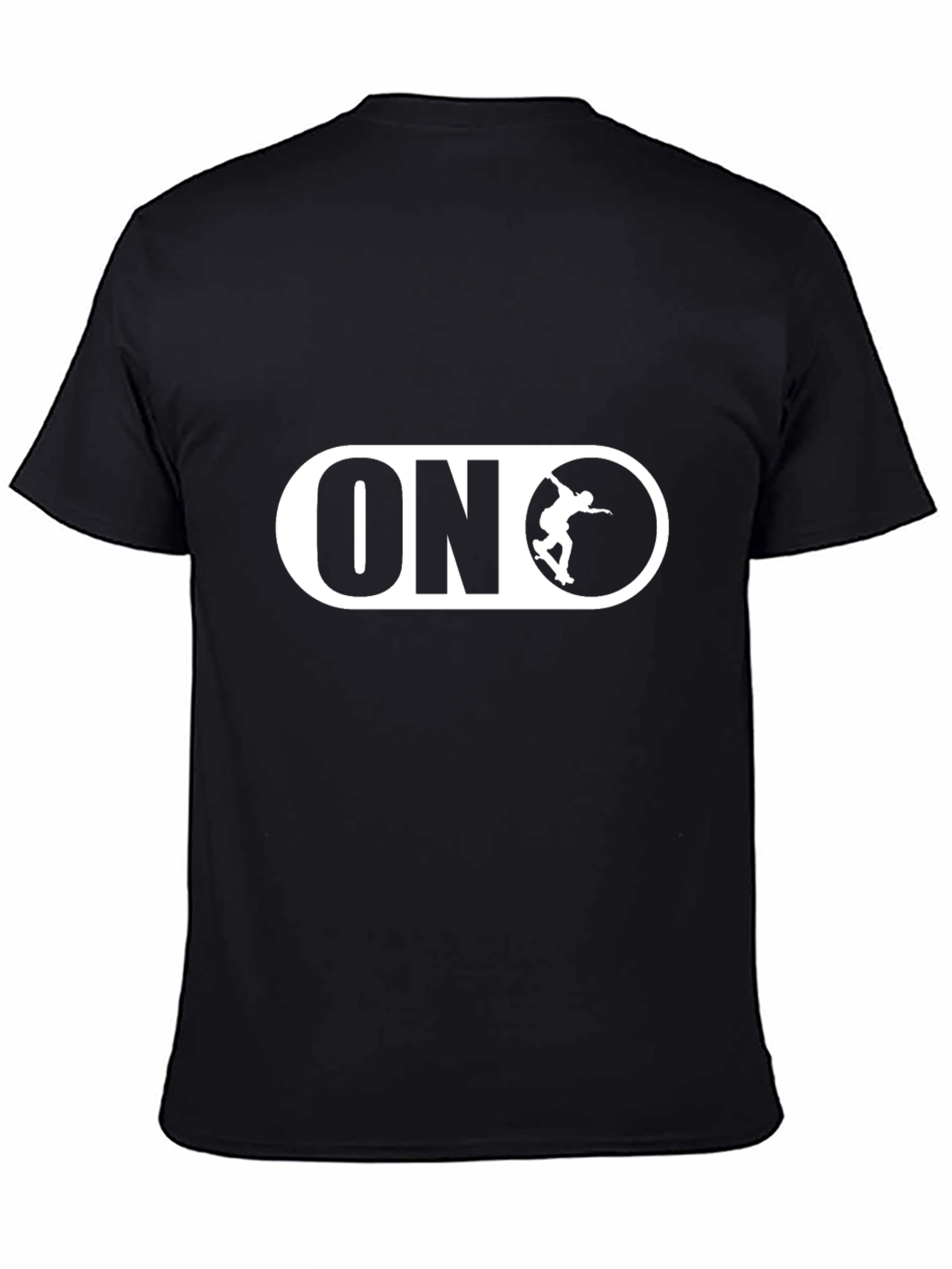 Skateboarding On T-Shirt