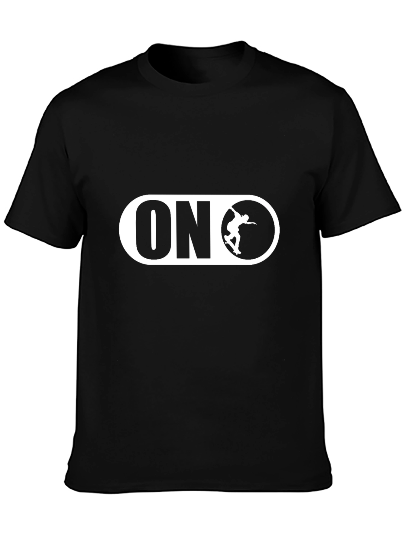 Skateboarding On T-Shirt