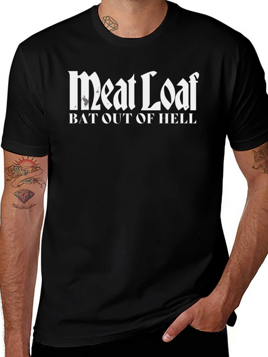 Meat Loaf Bat Out of Hell Black T-Shirt
