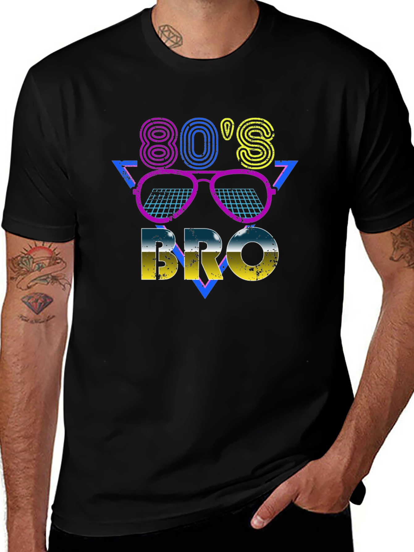Retro 80s Bro T-Shirt