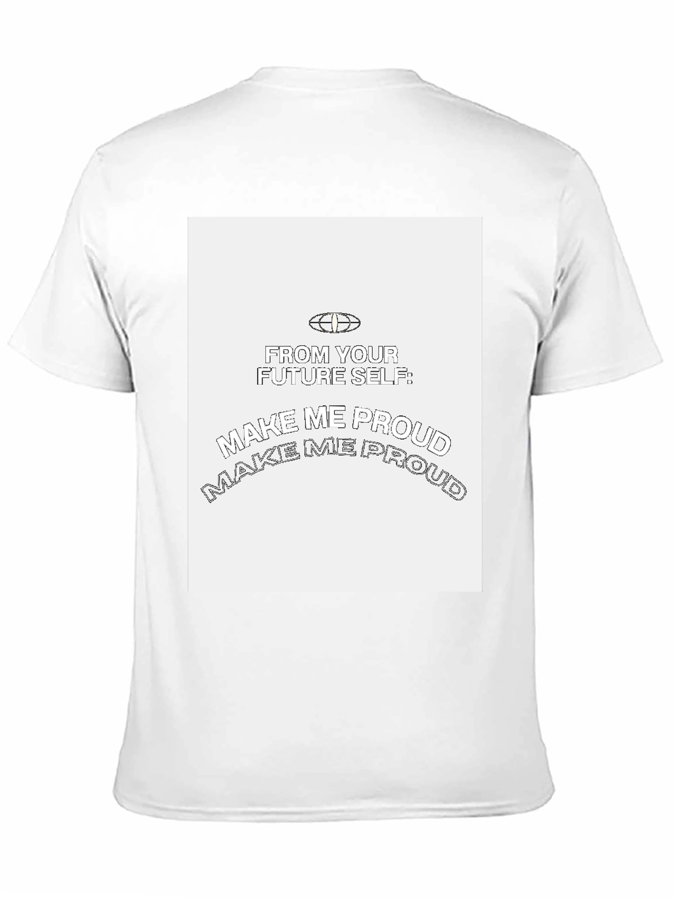 Make Me Proud Graphic Tee - Black