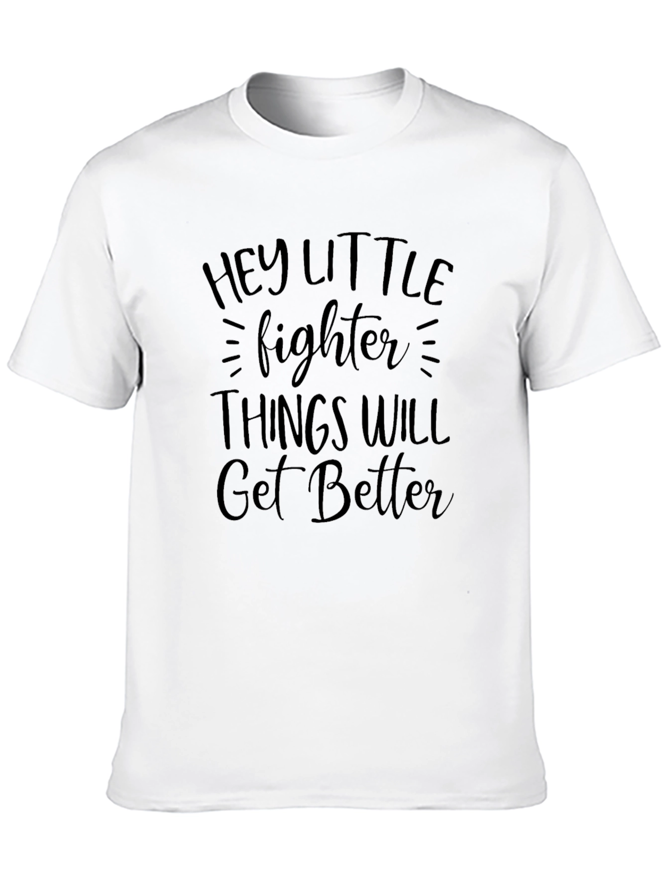 Hey Little Fighter Graphic Tee