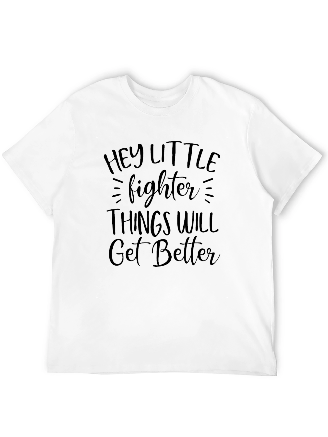 Hey Little Fighter Graphic Tee