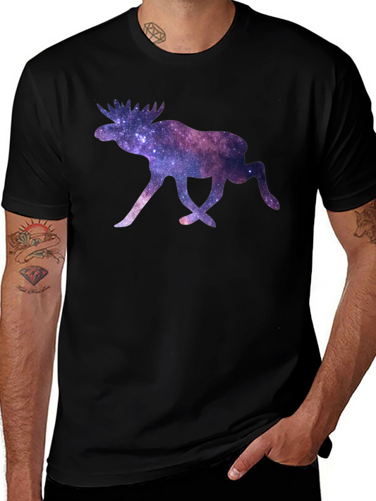 Cosmic Moose Black T-Shirt