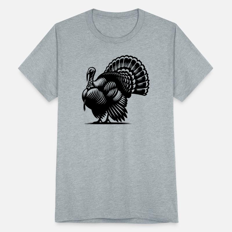 Large Turkey With Huge Plumage