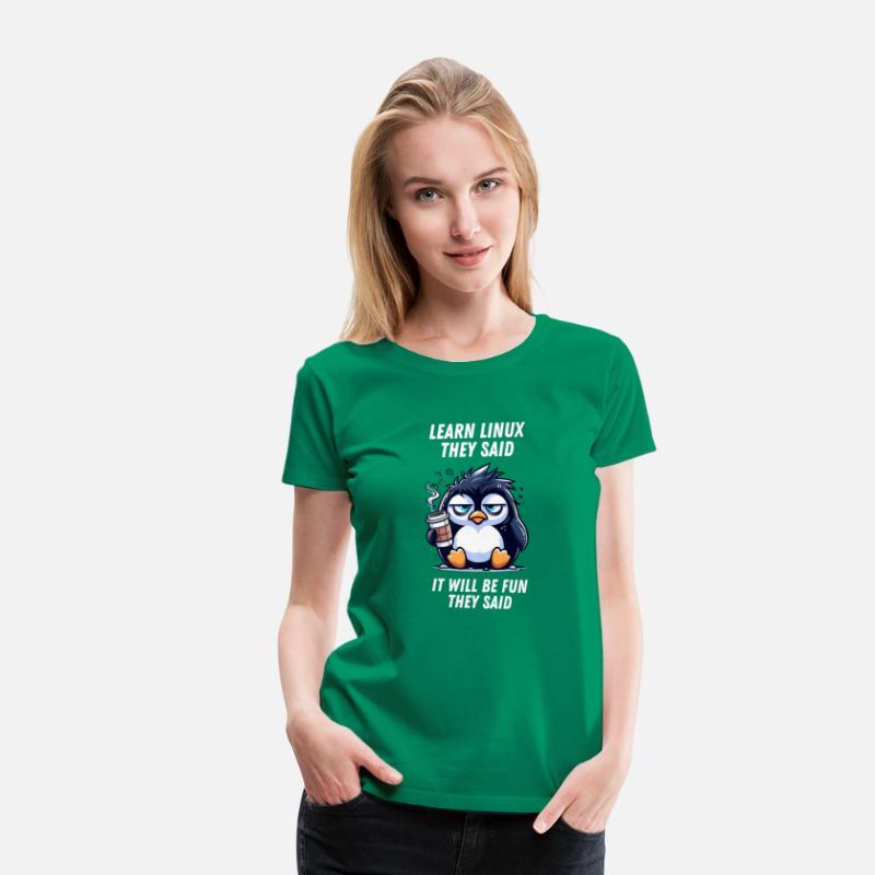 Learn Linux Funny Premium
