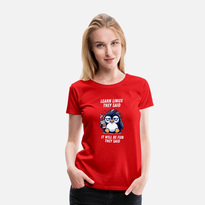 Learn Linux Funny Premium