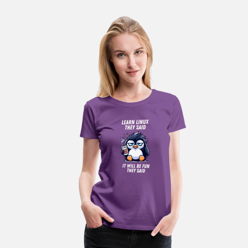 Learn Linux Funny Premium