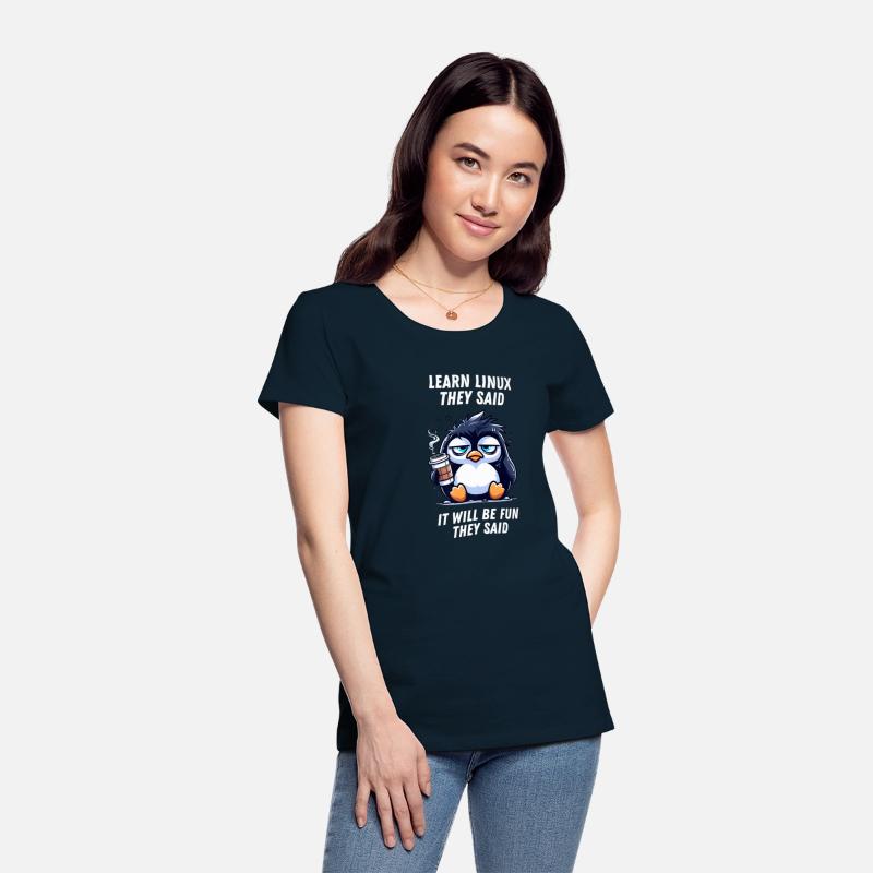 Learn Linux Funny Premium