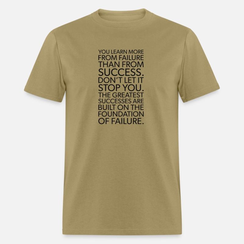 learn more from failure than success