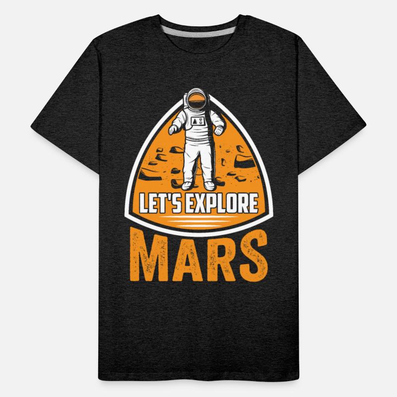 Let's Explore Mars Sayings Space Planet Explorer
