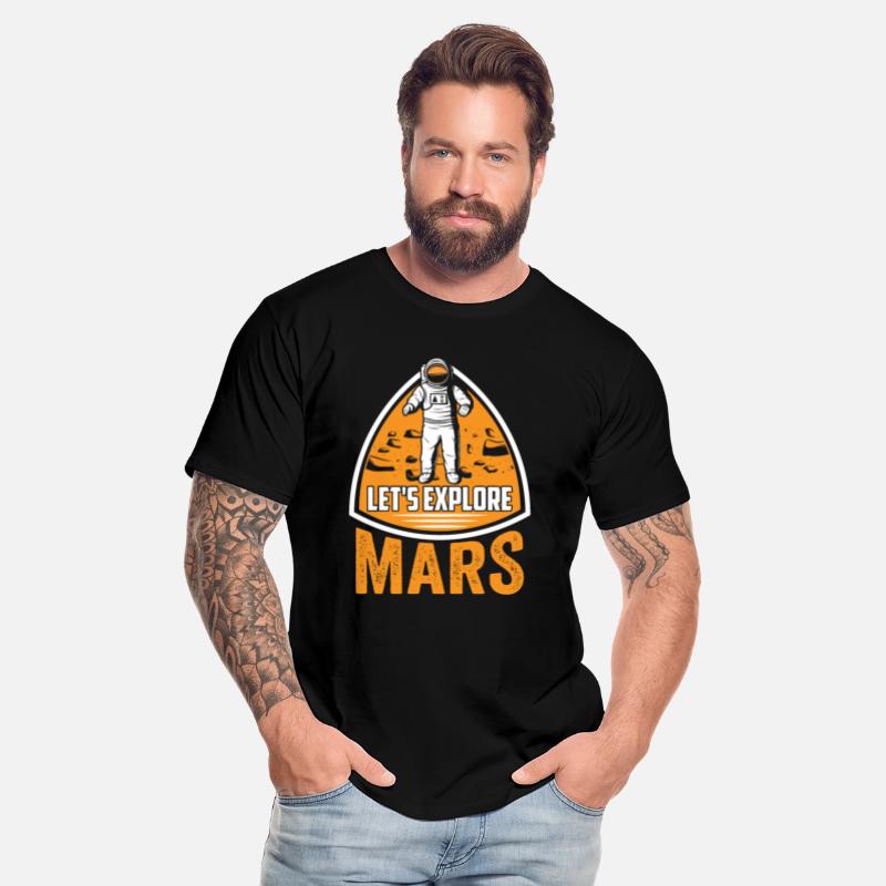 Let's Explore Mars Sayings Space Planet Explorer