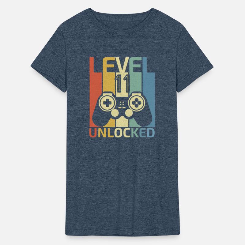 Level 11 Unlocked Funny Video Gamer 11Th Birthday