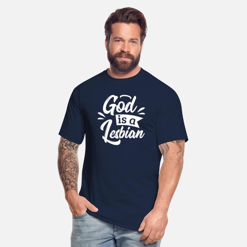 LGBT Gay Pride Lesbian God is a Lesbian white