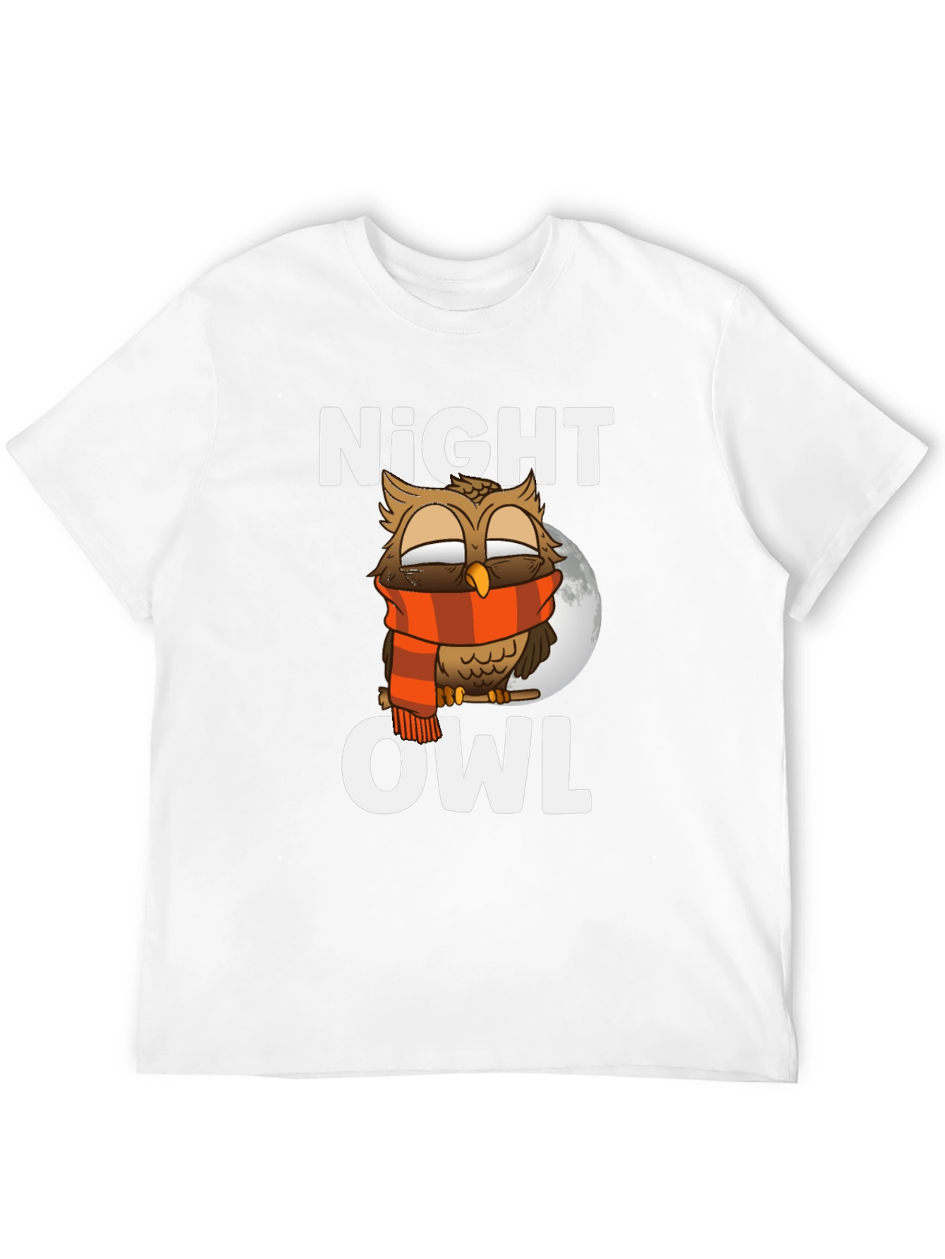 Night Owl Graphic Tee - Soft Cotton Blend