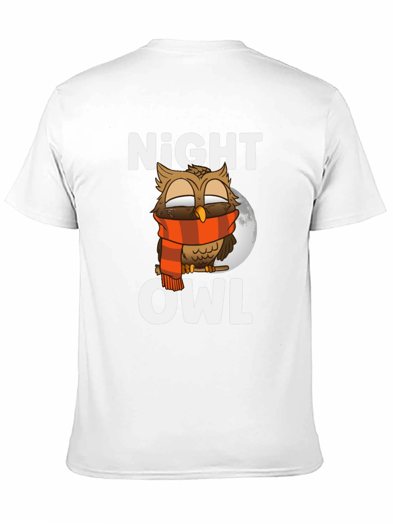 Night Owl Graphic Tee - Soft Cotton Blend