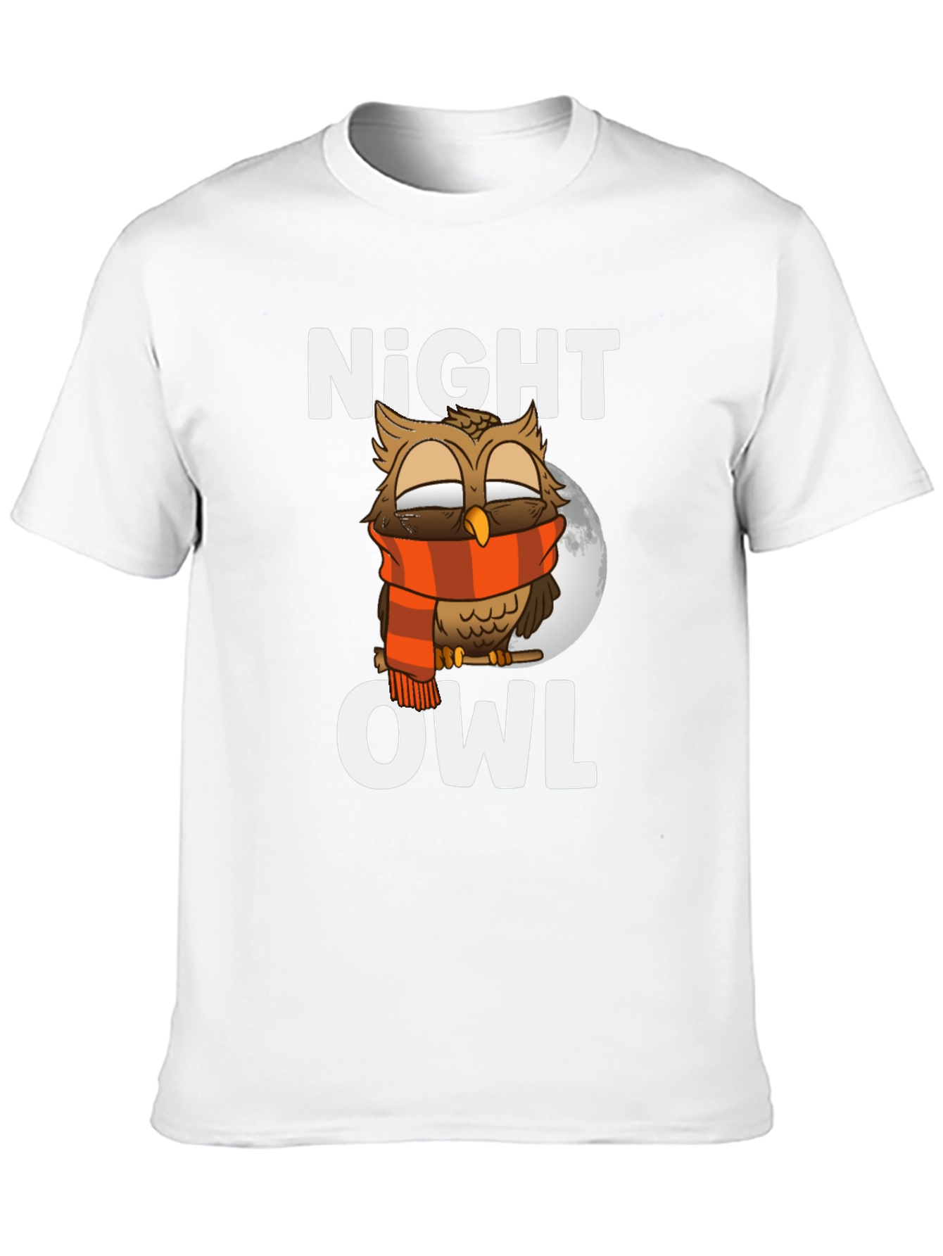 Night Owl Graphic Tee - Soft Cotton Blend