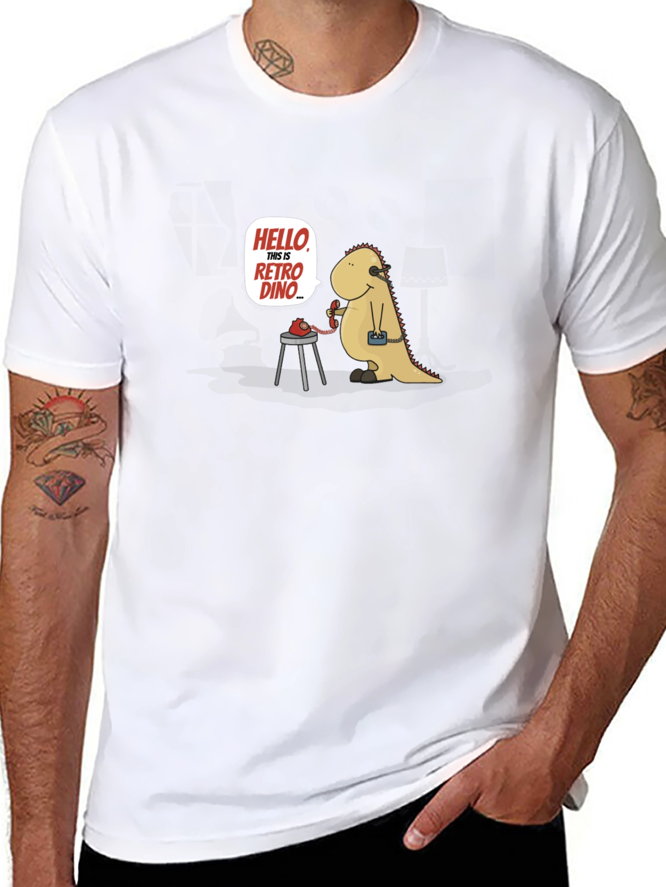 Retro Dino T-Shirt