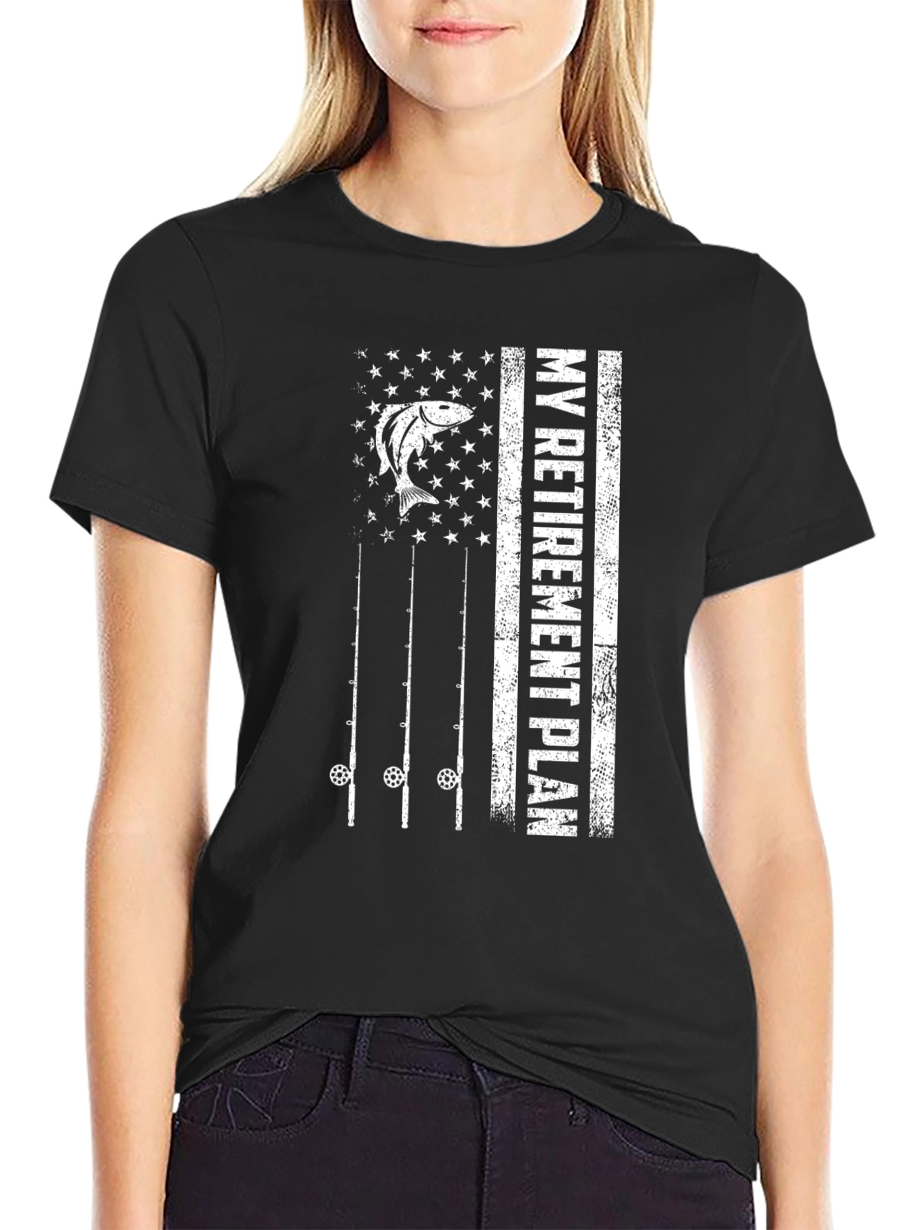 Fishing Retirement Plan Graphic Tee