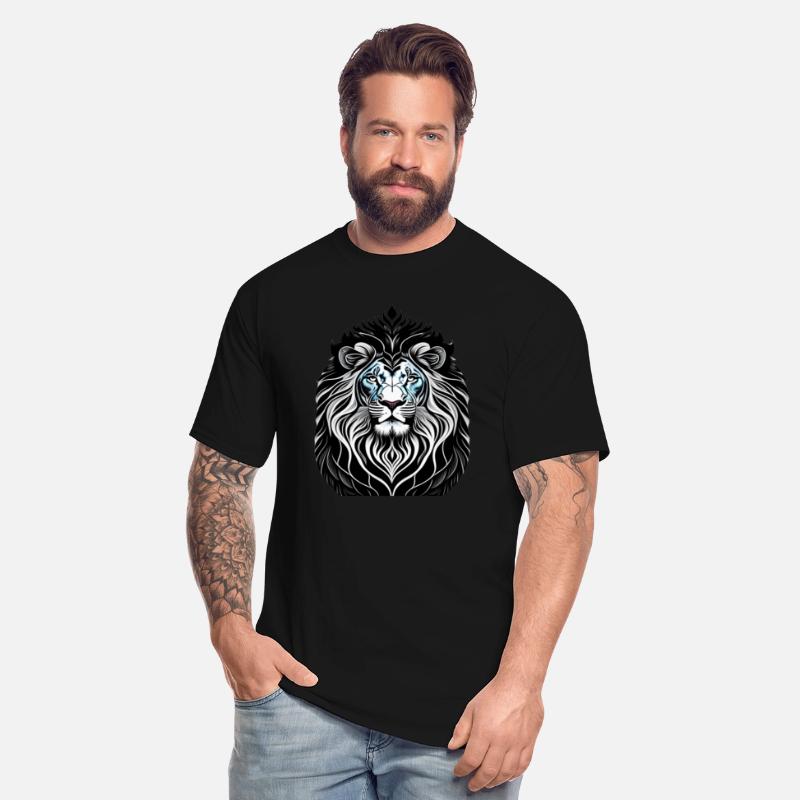 Lion head vector illustration design
