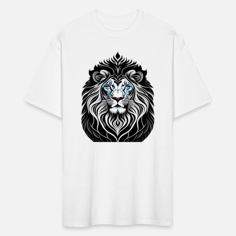 Lion head vector illustration design