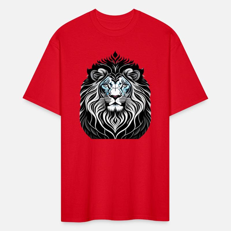Lion head vector illustration design