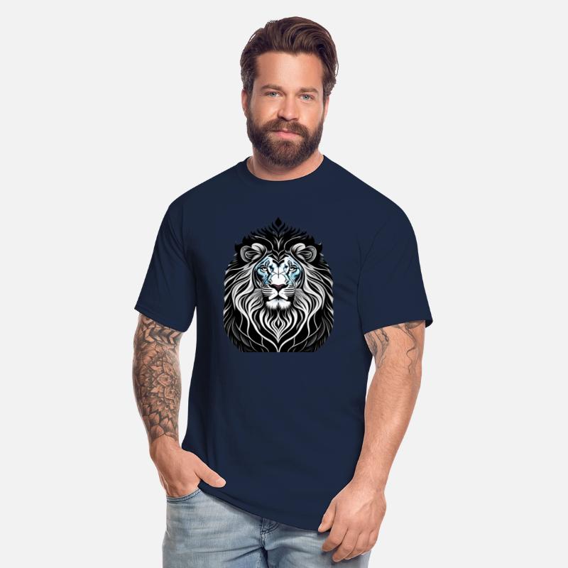 Lion head vector illustration design