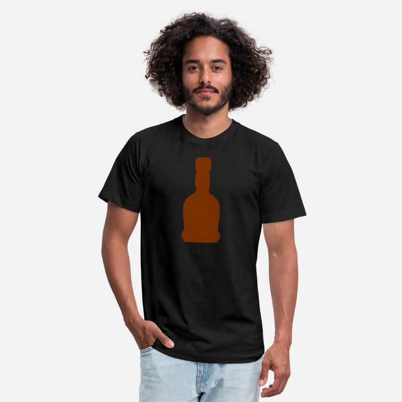 Liquor Bottle Vector Single Color