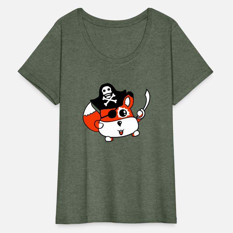 Little Cute Captain Fox Pirate Animal Eye Patch