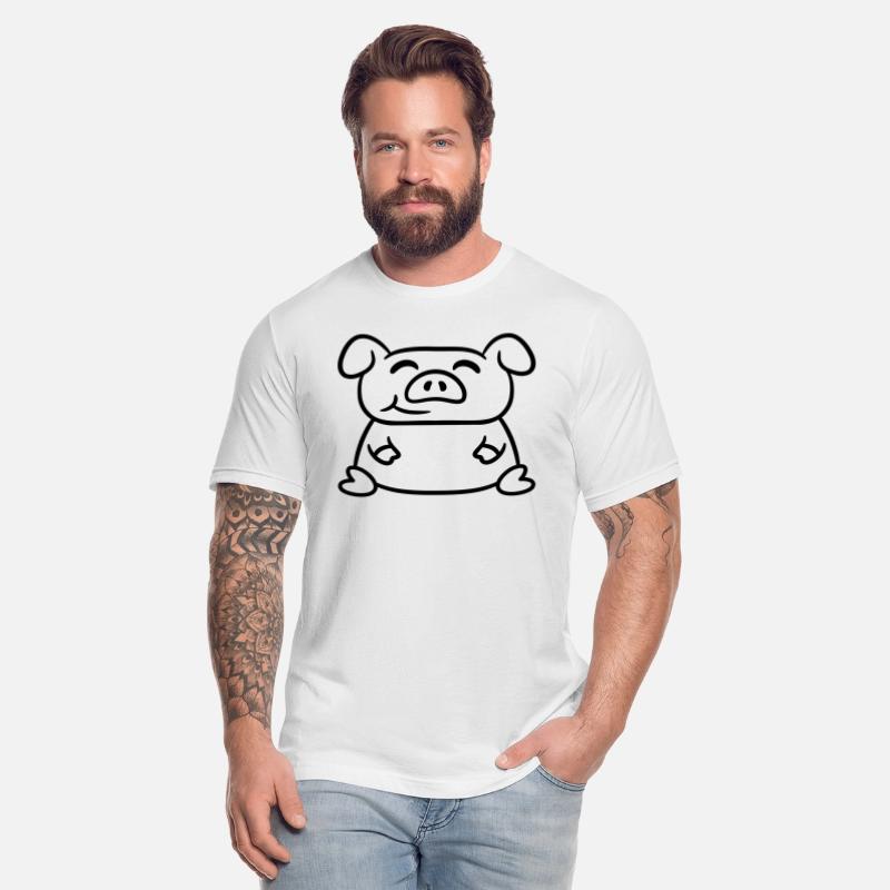 Little cute piggy pig piglet fat chubby animal